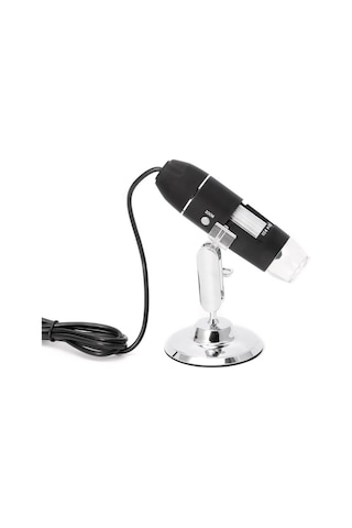 1600x Usb Dijital Mikroskop Kamera Endoskop 8led Büyüteç Metal Standı 7c822