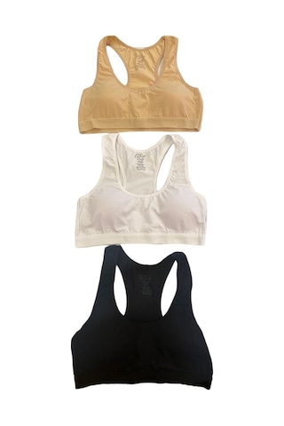 Underwear Bodyway 3'lü Pedli Kadın Sporcu Büstiyer