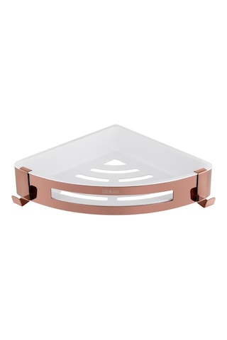 Banyo Köşe Banyo Rafı Sky Rose Gold Çok Renkli