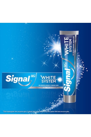 Signal White System Original Diş Macunu 4 x 75 ML