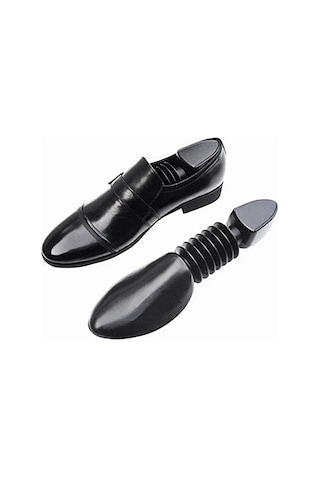 40-41 Numara Körüklü Plastik Ayakkabı Kalıbı Siyah