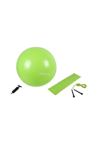 Fox Fitness Energy Yeşil Pilates Seti Gri