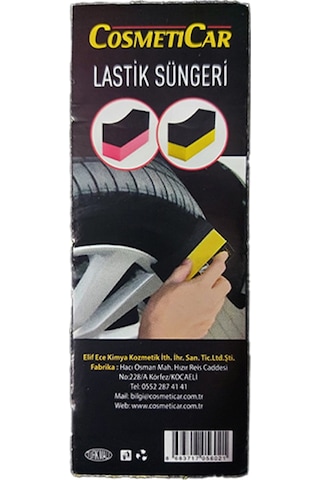 Cosmeticar Lastik Parlatma Süngeri