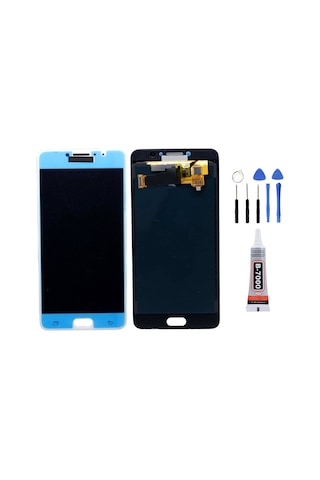 Samsung C7 Pro C7010 Beyaz Uyumlu Lcd Ekran Dokunmatik Tamir Seti Yapıştırcı Set Yedcom