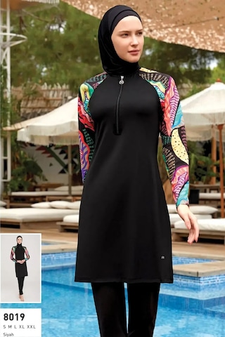 Maresiva Kadın Uzun Kollu Likralı Tam Kapalı Tesettür Mayo 8019 Çok Renkli Maresiva Kadın Uzun Kollu Likralı Tam Kapalı Tesettür Mayo 8019 Çok Renkli