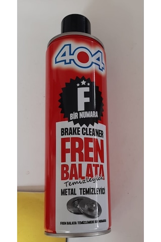 404 Marka 15 Adet F1 Fren Balata Temizleyici 500 Ml Sprey 404 Marka 15 Adet F1 Fren Balata Temizleyici 500 Ml Sprey