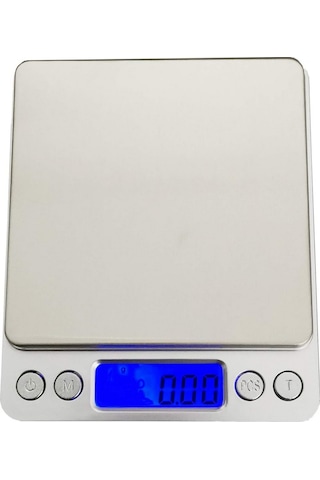 Fithome 1-2000 Yüksek Hassasiyet 3000g/0,1g Gıda Kuyumcu Terazisi