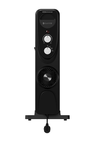 Dijitsu Dyr30 11 Dilim Siyah Turbo Fanlı Yağlı Radyatör