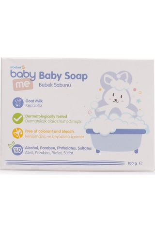 Baby Me Keçi Sütlü Bebek Sabun 100 G