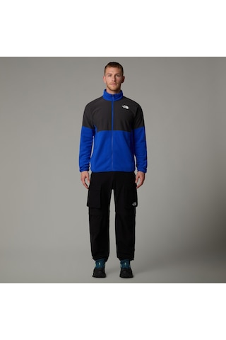 The North Face M Glacier Heavyweight Full Zip Erkek Polar-28936-mavi Mavi