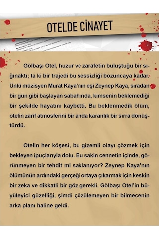 Dedektif Cinayet Çözme Oyunu - Otelde Cinayet