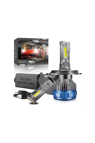 Samdoo 2024 Yeni P16 Led Araç Farı Seti - 60000lm Parlaklık, 60w Güç, Hızlı Soğutma, 12000rpm Hidrolik Fan, 50v Dayanıklı