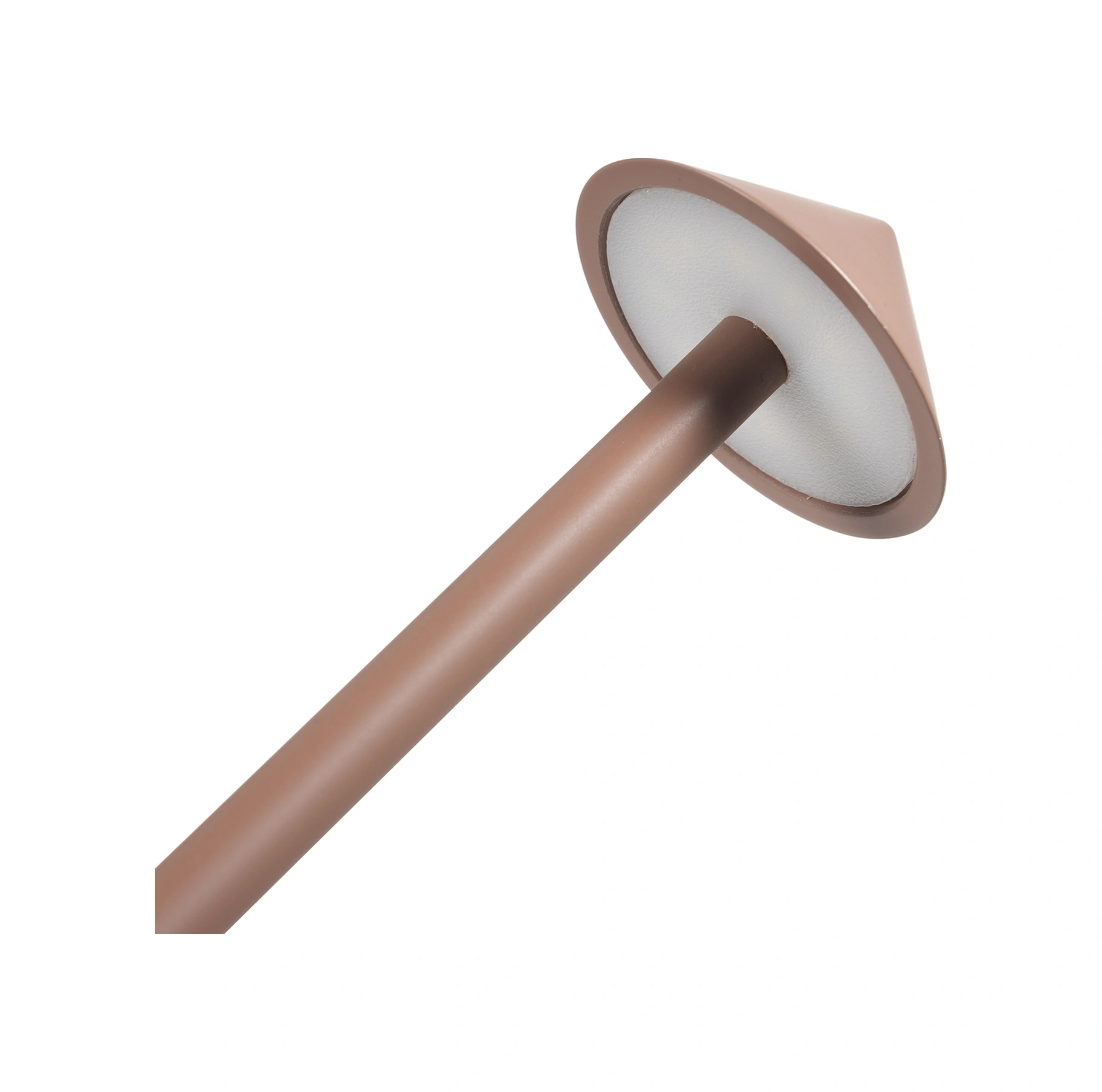 Yuntech01 Metalik Klasik Tasarım Masası Lambası - Dokunmatik Kontrol, 3 Renk Seçeneği, Sürekli Parlaklık Regülasyonu, Hafıza Fonksiyonu, 2000mah Pil Ve Type-c Şarj, Kahverengi Kahverengi