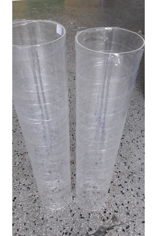 Pleksi Boru 100X94 Mm ....500 Mm Boyda