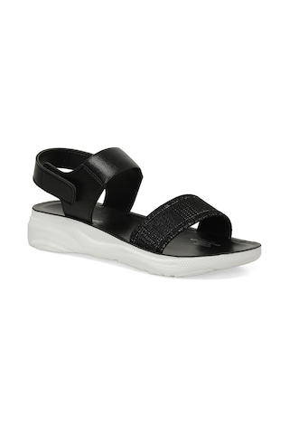 Polaris 167015.z5fx Siyah Kadın Comfort Sandalet 000000000101987310 Siyah