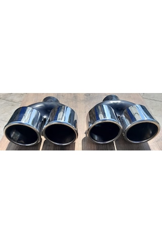 90 MM ÇİFTLİ SAĞ SOL TAKIM EGZOZ UCU