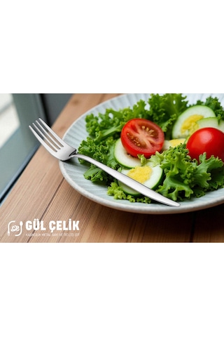 Çatal Kaşık Seti 60 Parça 12 Kişilik Sivri Model 18/0 Kalite Çelik
