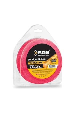 Sgs Çim Biçme Tırpan Misinası - Burgulu - 3.5 Mm. - 52 Mt.