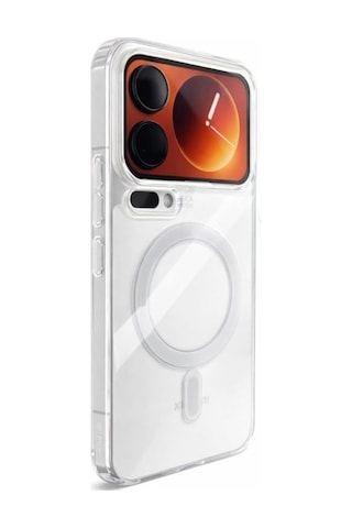 Gpack Xiaomi 17 Pro Max Kılıf Mika Magsafe Özellikli Şeffaf