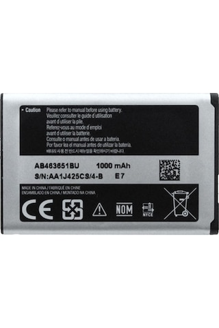 Samsung Uyumlu L700 S5600 S5603 S5610 Batarya Pil Ab463651Bu