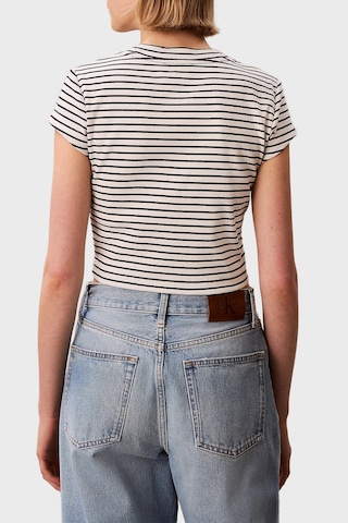 Calvin Klein Bayan T Shirt Lv047f833g Xdy Siyah Beyaz