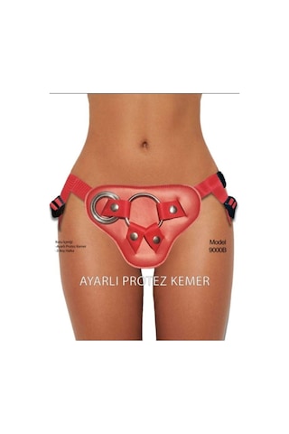 Red Fox Forjin Ayarlanabilir 3 Halkalı Belden Bağlama Kemeri Kırmızı