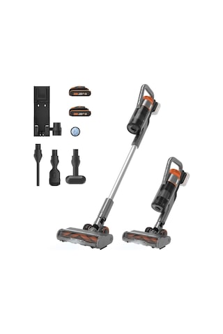 Worx WX038 20V 105 W Çift Akülü Kömürsüz Siklonik Sistem Şarjlı Dikey Süpürge
