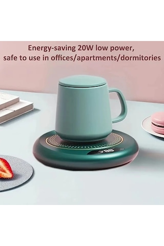 Willowhaven Yeşil 3 Kademeli Sıcaklık Kontrollü Taşınabilir Usb Isıtacak