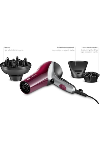 Braun Satin Hair 7 Hd770 Colour Boyalı Saçlara Özel İyonlu Fön Makinesi %50 İndirim Outlet