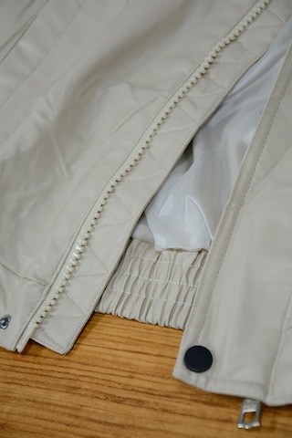 Terapi Men Krem Oversize Bomber Deri Ceket Krem