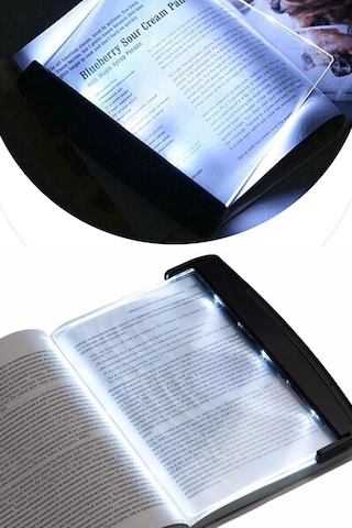 Mobee Kitap Arası Okuma Işığı Led Panel Kitap Okuma Lambası
