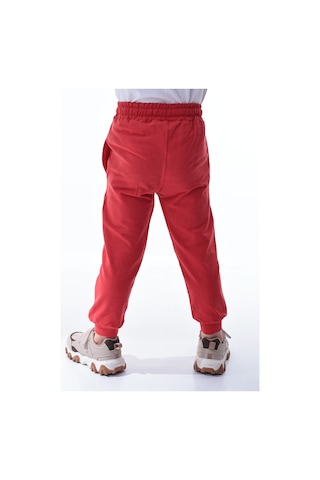 Unisex Çocuk %100 Pamuk Günlük Jogger Eşofman Altı 12 Ay 5 Yaş Kırmızı