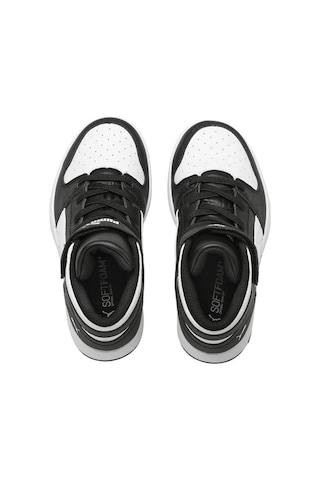 Puma Rebound Layup Sl V Ps 370488 01 Çocuk Sneaker Ayakkabı Siyah Beyaz 28-35 SİYAH-BEYAZ
