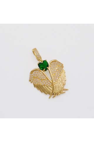 Ajda Charm Çelik Altın Kaplama Kadın Melek Model-chr-100 Gold
