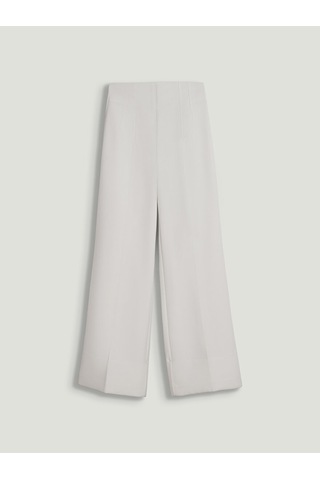Nocturne Kadın Duble Paça Pantolon N26kn3455 Beyaz