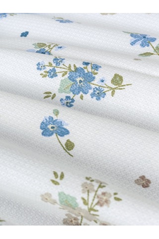 Cotton Box Sweet Tek Kişilik Pike Takımı Bellus Mavi