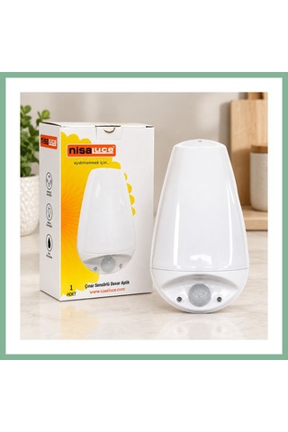 Bşkvirgo Sensörlü Led Duvar Aplik E27, Ip20 Bsk2026 Çok Renkli