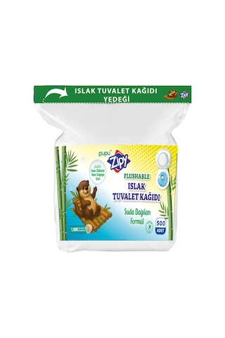 Yedek Islak Tuvalet Kağıdı 500 Adet'li Suda Dağılan Formül