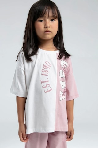 U.S. Polo Assn. Kız Garson Bermuda Takım - Soft Pembe Soft Pembe