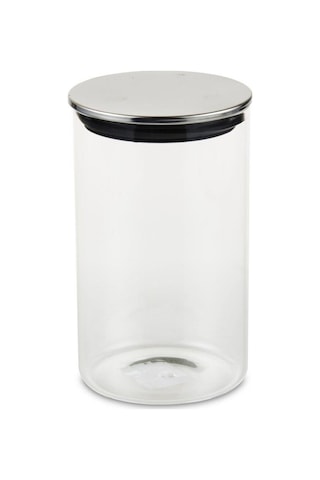 Linens Basic Kavanoz Gümüş 1000 ML