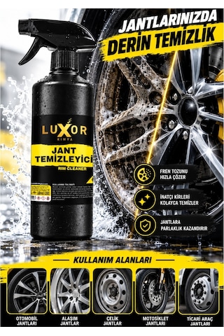 Luxor Kimya Gold Serisi Jant Temizleyici 473 ML