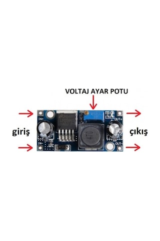 Robotiko-Lm2596 Voltaj Düşürücü Modül Dc-Dc Step Down