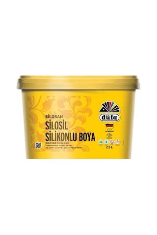 Düfa Silosil Silikonlu Dış Cephe Duvar Boyası 2.5 L