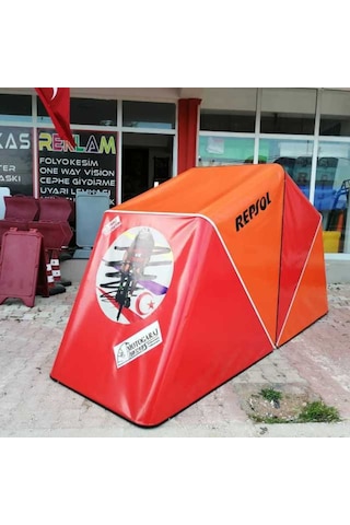 Portatif Motosiklet Brandası Garantili Yanmaz Özellikli