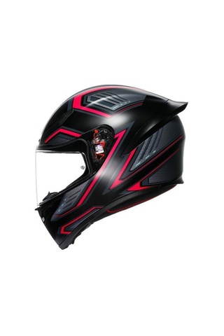 Agv K1 S E2206 Sling Matt Siyah Pembe Motosiklet Kaskı.