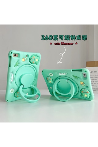 Lenovo M10 Hd 2nd Gen Tb-x306x Tb-x306f Kılıf Cute Dolls Standlı Eğlenceli 3d Karekterli Çocuk Kılıfı Kılıf