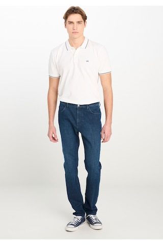 Lee Rider Slim Fit Dar Kesim Normal Bel Koyu Mavi Pamuklu Esnek Denim Pantolon