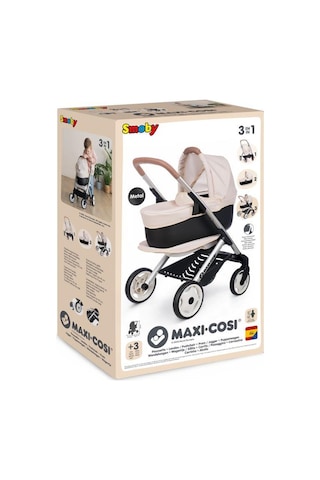 Smoby Maxi-cosi&quinny 3'ü 1 Arada Oyuncak Bebek Arabası - Bej 253122