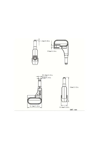 Xuweiwei 5pcs Manyetik Test Probu 4mm Muz Banan Renkli Kırmızı Siyah Mavi Yeşil Sarı Dijital Multimetreler İçin