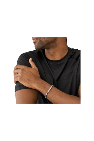 Armani Exchange Axg0123-040 Erkek Bileklik Metalik Gri Metalik